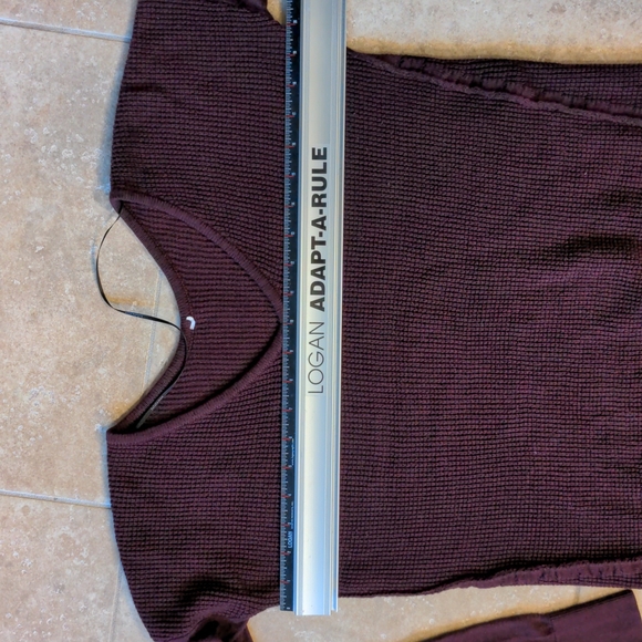 Lululemon The Sweater Life Heather Bordeaux - Picture 2 of 7